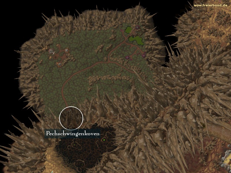 Pechschwingenkoven (Blackwing Coven) Landmark WoW World of Warcraft 