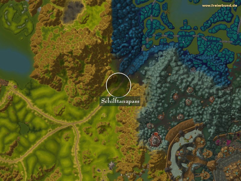 Schilftanzpass (Windyreed Pass) Landmark WoW World of Warcraft 
