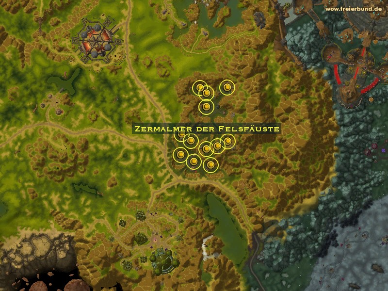 Zermalmer der Felsfäuste (Boulderfist Crusher) Monster WoW World of Warcraft 