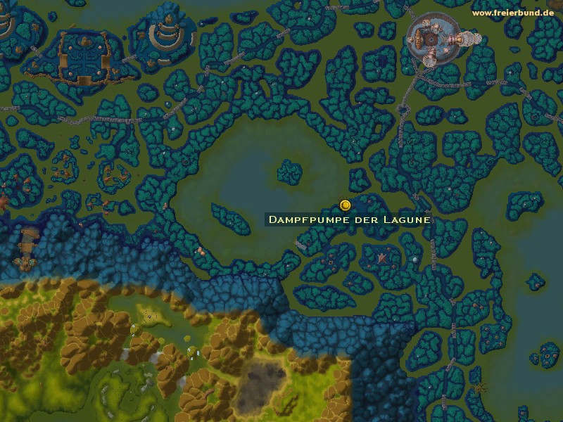 Dampfpumpe der Lagune (Lagoon Steam Pump Credit Marker) Quest-Gegenstand WoW World of Warcraft 