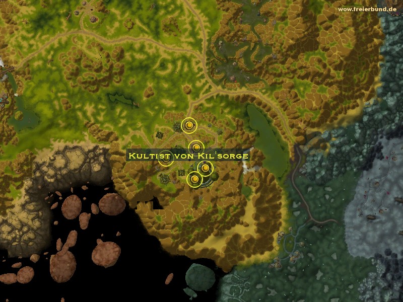 Kultist von Kil'sorge (Kil'sorrow Cultist) Monster WoW World of Warcraft 