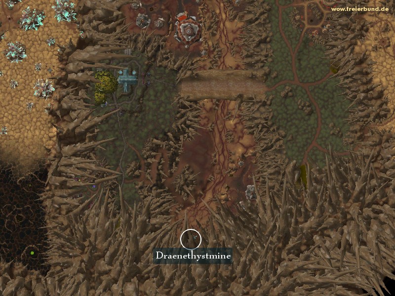 Draenethystmine (Draenethyst Mine) Landmark WoW World of Warcraft 