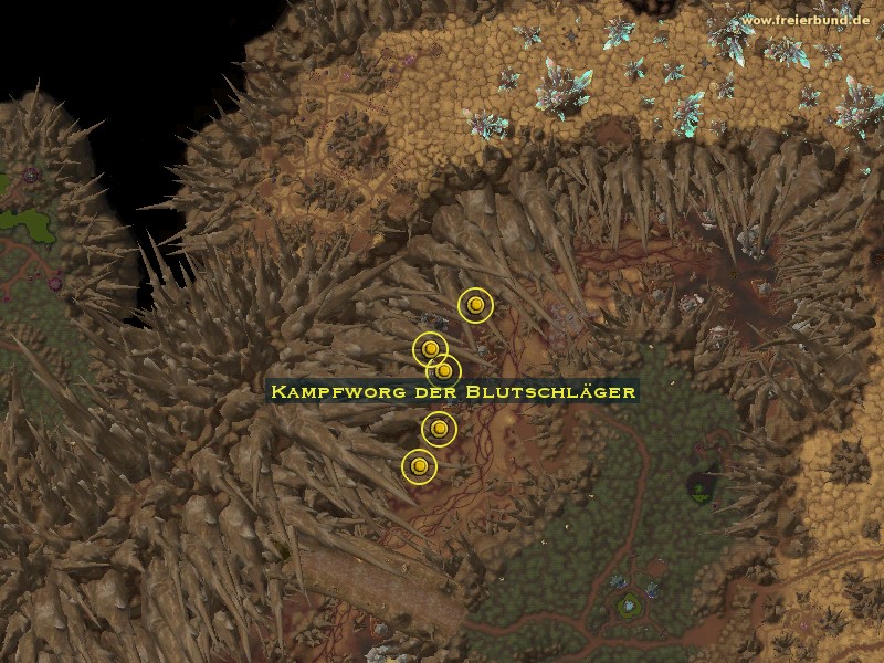 Kampfworg der Blutschläger (Bloodmaul Battle Worg) Monster WoW World of Warcraft 