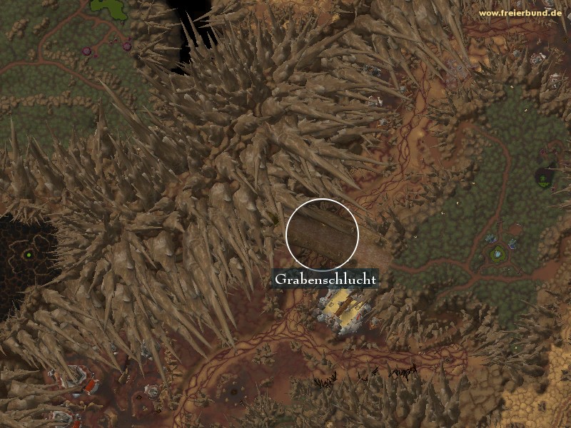 Grabenschlucht (Churning Gulch) Landmark WoW World of Warcraft 