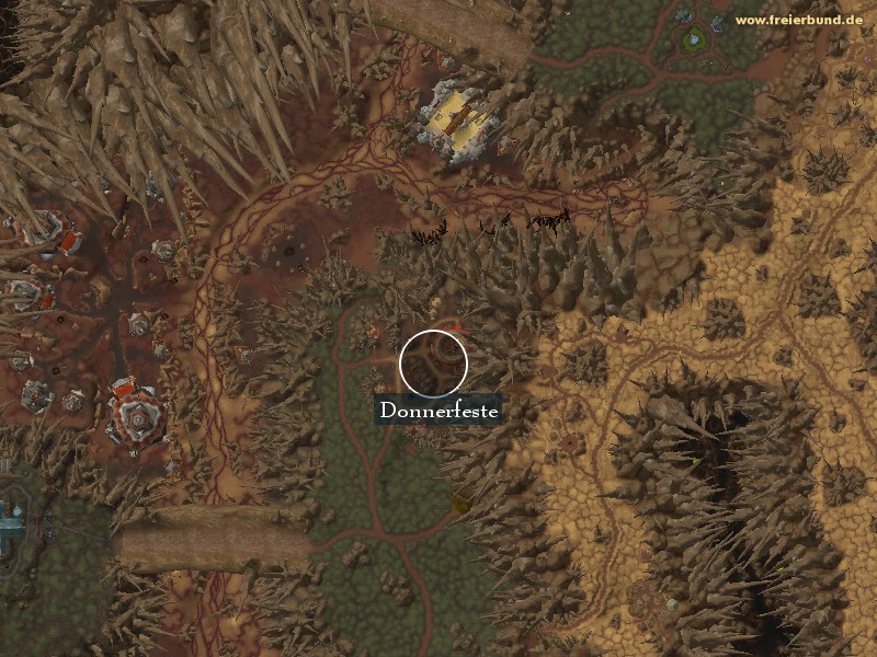 Donnerfeste (Thunderlord Stronghold) Landmark WoW World of Warcraft 