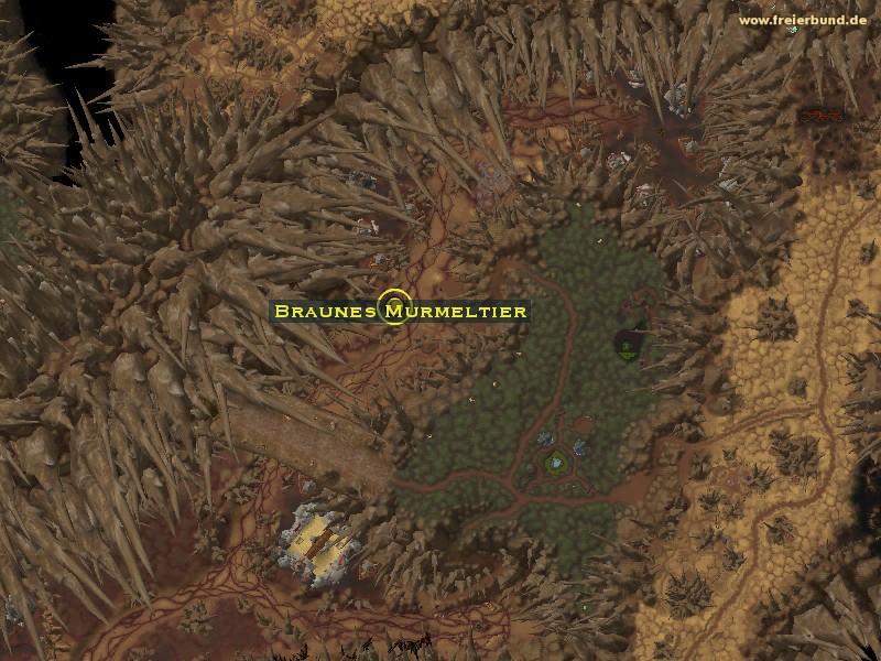 Braunes Murmeltier (Brown Marmot) Monster WoW World of Warcraft 