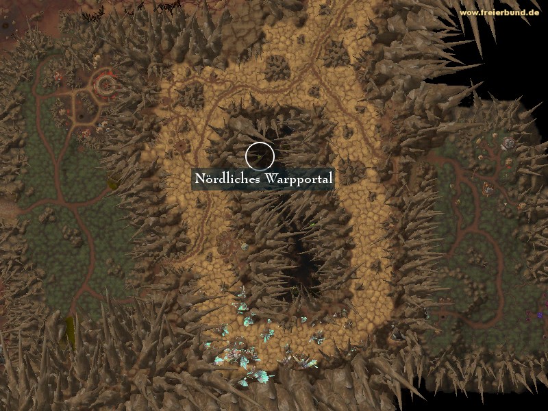 Nördliches Warpportal (North Warp-Gate) Landmark WoW World of Warcraft 