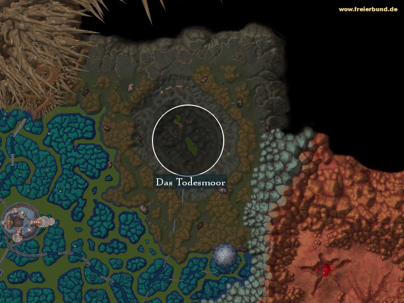 Das Todesmoor (The Dead Mire) Landmark WoW World of Warcraft 