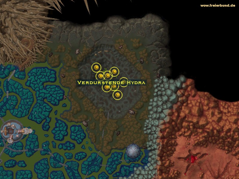 Verdurstende Hydra (Parched Hydra) Monster WoW World of Warcraft 