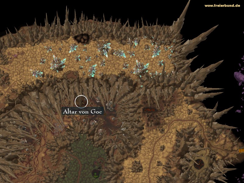 Altar von Goc (Altar of Goc) Landmark WoW World of Warcraft 