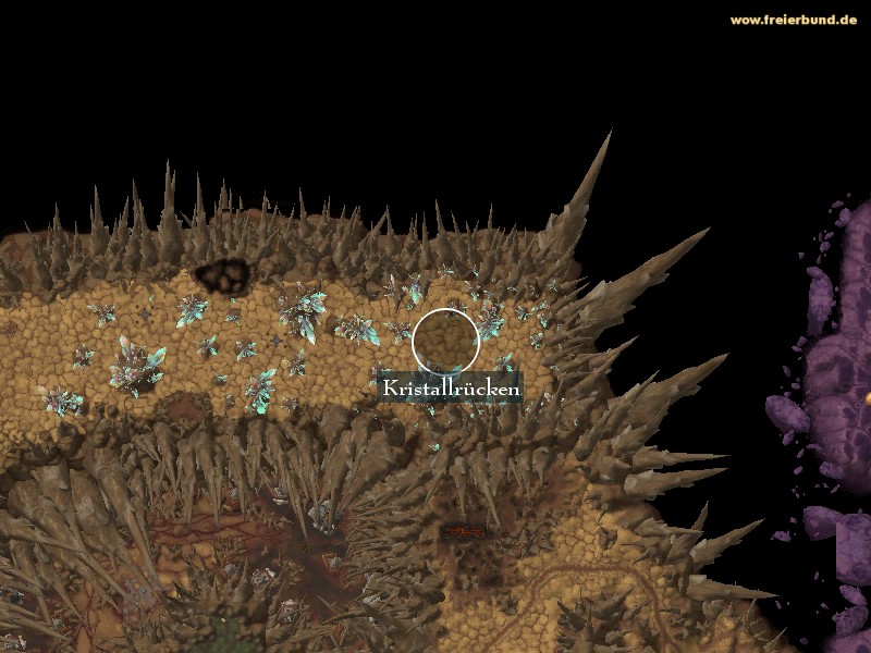 Kristallrücken (Crystal Spine) Landmark WoW World of Warcraft 