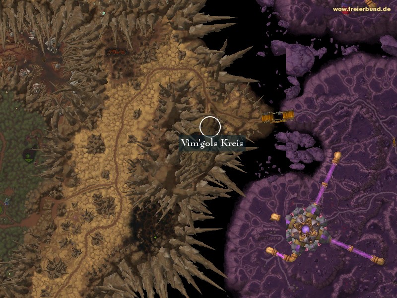 Vim'gols Kreis (Vim'gol's Circle) Landmark WoW World of Warcraft 