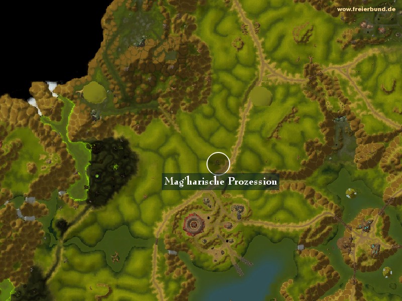 Mag'harische Prozession (Mag'hari Procession) Landmark WoW World of Warcraft 