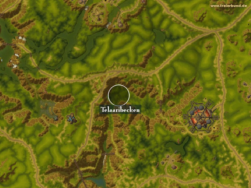 Telaaribecken (Telaari Basin) Landmark WoW World of Warcraft 