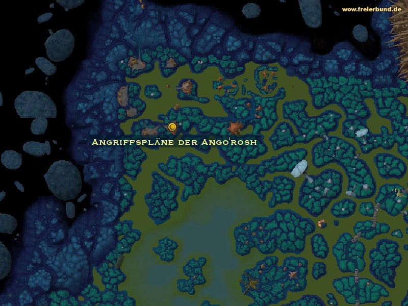 Angriffspläne der Ango'rosh (Ango'rosh Attack Plans) Quest-Gegenstand WoW World of Warcraft 