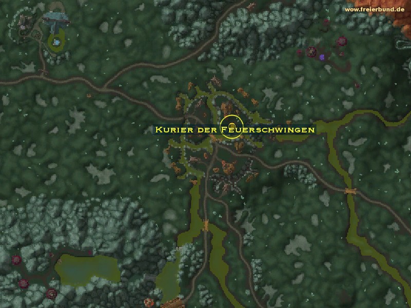 Kurier der Feuerschwingen (Firewing Courier) Monster WoW World of Warcraft 