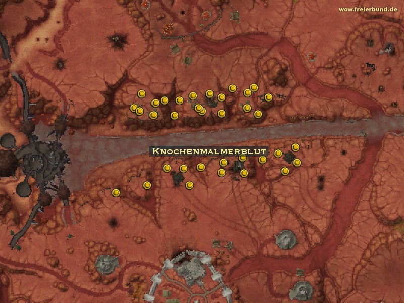 Knochenmalmerblut (Bonechewer Blood) Quest-Gegenstand WoW World of Warcraft 
