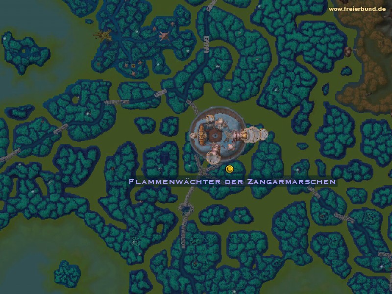 Flammenwächter der Zangarmarschen (Zangarmarsh Flame Warden) Quest NSC WoW World of Warcraft 