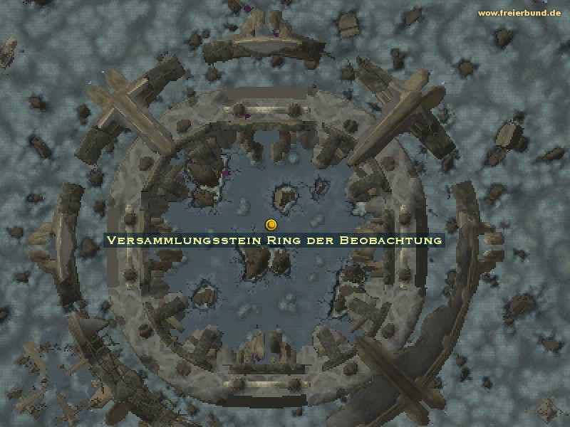 Versammlungsstein Ring der Beobachtung (Meeting Stone Ring of Observance) Quest-Gegenstand WoW World of Warcraft 