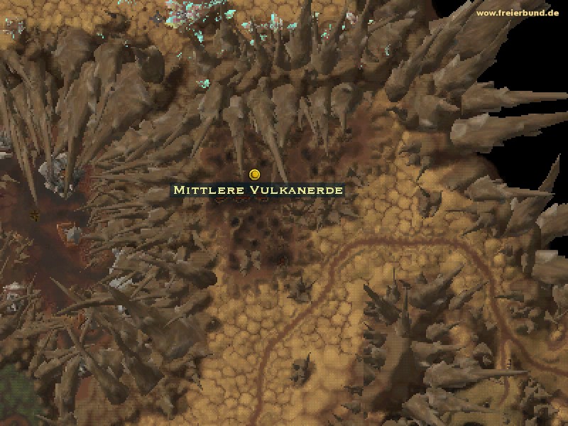 Mittlere Vulkanerde (Central Volcanic Soil) Quest-Gegenstand WoW World of Warcraft 