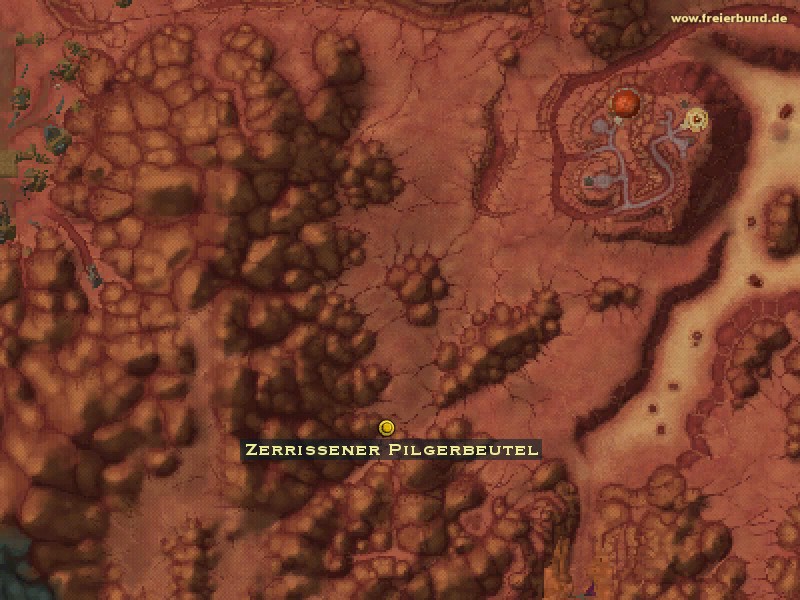Zerrissener Pilgerbeutel (Torn Pilgrim's Pack) Quest-Gegenstand WoW World of Warcraft 