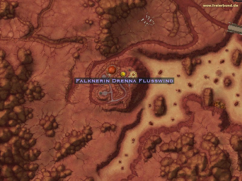 Falknerin Drenna Flusswind (Falconer Drenna Riverwind) Quest NSC WoW World of Warcraft 