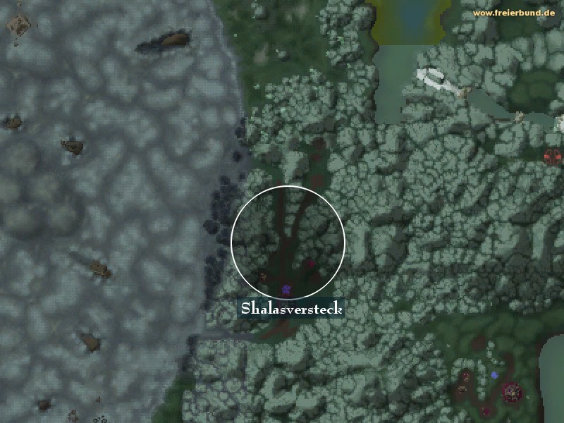 Shalasversteck (Veil Shalas) Landmark WoW World of Warcraft 