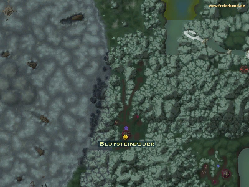 Blutsteinfeuer (Bloodstone Signal Fire) Quest-Gegenstand WoW World of Warcraft 