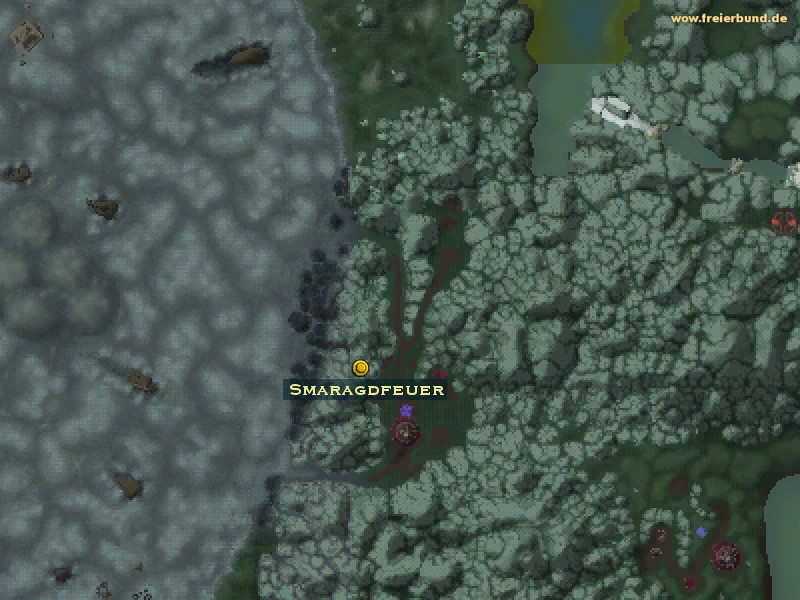 Smaragdfeuer (Emerald Signal Fire) Quest-Gegenstand WoW World of Warcraft 