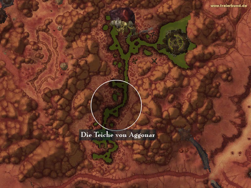 Die Teiche von Aggonar (Pools of Aggonar) Landmark WoW World of Warcraft 