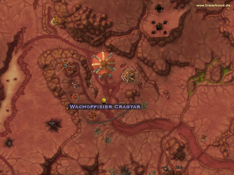 Wachoffizier Cragtar (Guard Captain Cragtar) Quest NSC WoW World of Warcraft 
