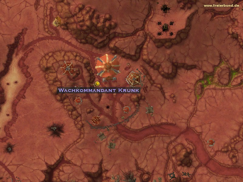 Wachkommandant Krunk (Watch Commander Krunk) Quest NSC WoW World of Warcraft 