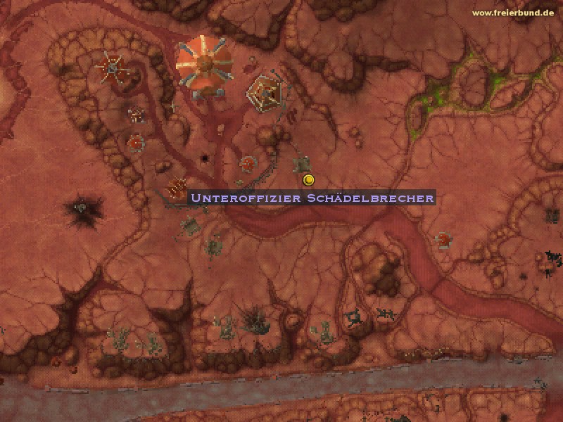 Unteroffizier Schädelbrecher (Sergeant Shatterskull) Quest NSC WoW World of Warcraft 