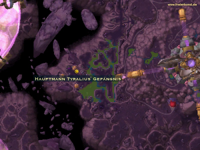 Hauptmann Tyralius' Gefängnis (Captain Tyralius' Prison) Quest-Gegenstand WoW World of Warcraft 