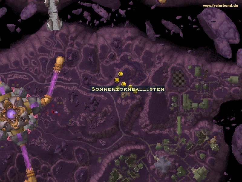Sonnenzornballisten (Sunfury Ballista) Quest-Gegenstand WoW World of Warcraft 