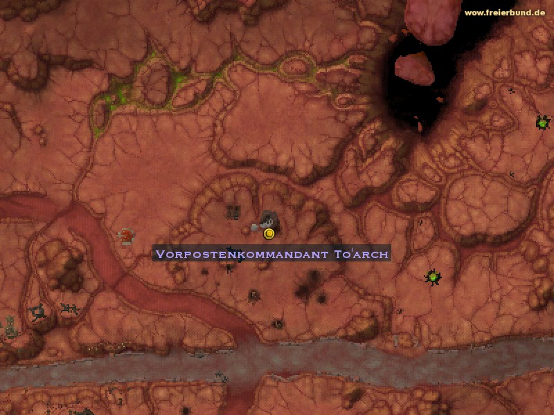 Vorpostenkommandant To'arch (Forward Commander To'arch) Quest NSC WoW World of Warcraft 