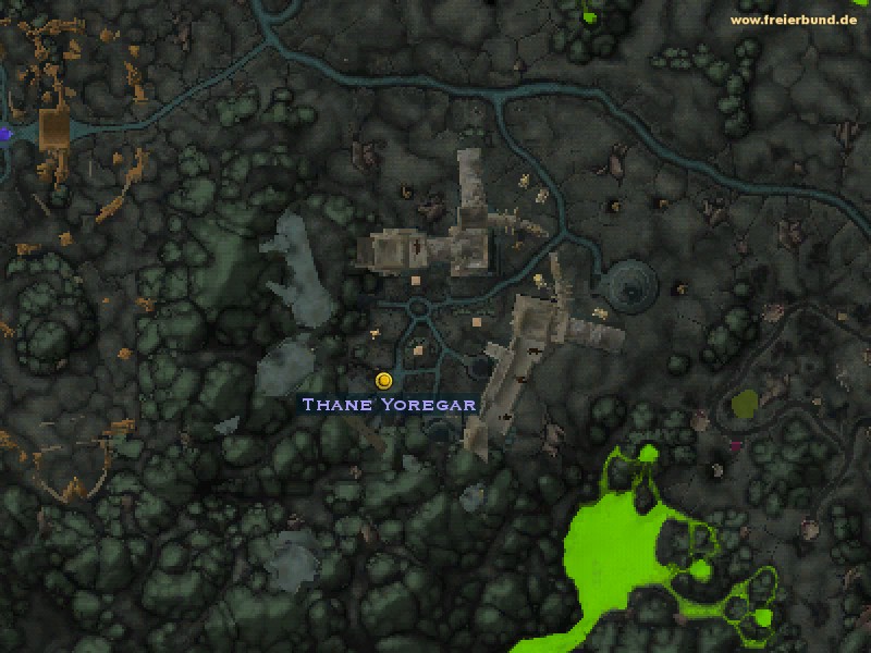 Thane Yoregar (Thane Yoregar) Quest NSC WoW World of Warcraft 