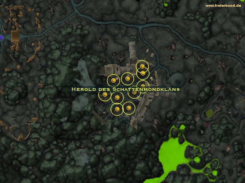 Herold des Schattenmondklans (Shadowmoon Harbinger) Monster WoW World of Warcraft 