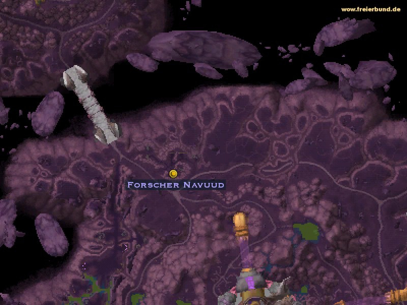 Forscher Navuud (Researcher Navuud) Quest NSC WoW World of Warcraft 