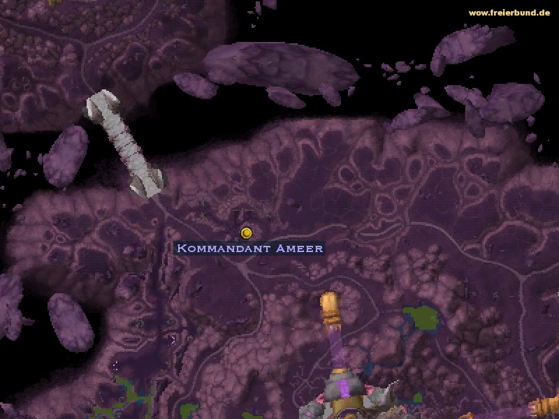 Kommandant Ameer (Commander Ameer) Quest NSC WoW World of Warcraft 