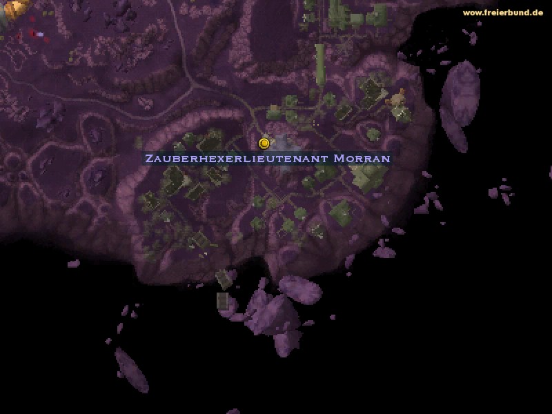 Zauberhexerlieutenant Morran (Lieutenant-Sorcerer Morran) Quest NSC WoW World of Warcraft 