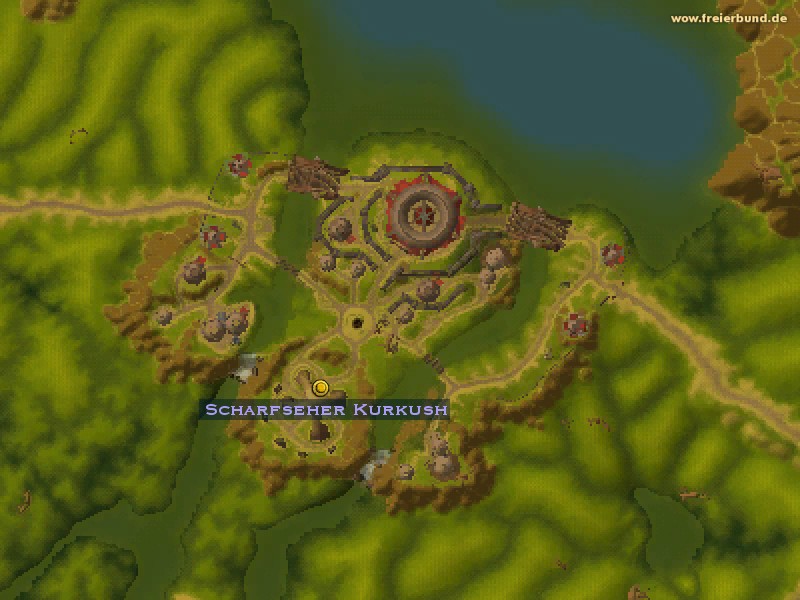 Scharfseher Kurkush (Farseer Kurkush) Quest NSC WoW World of Warcraft 