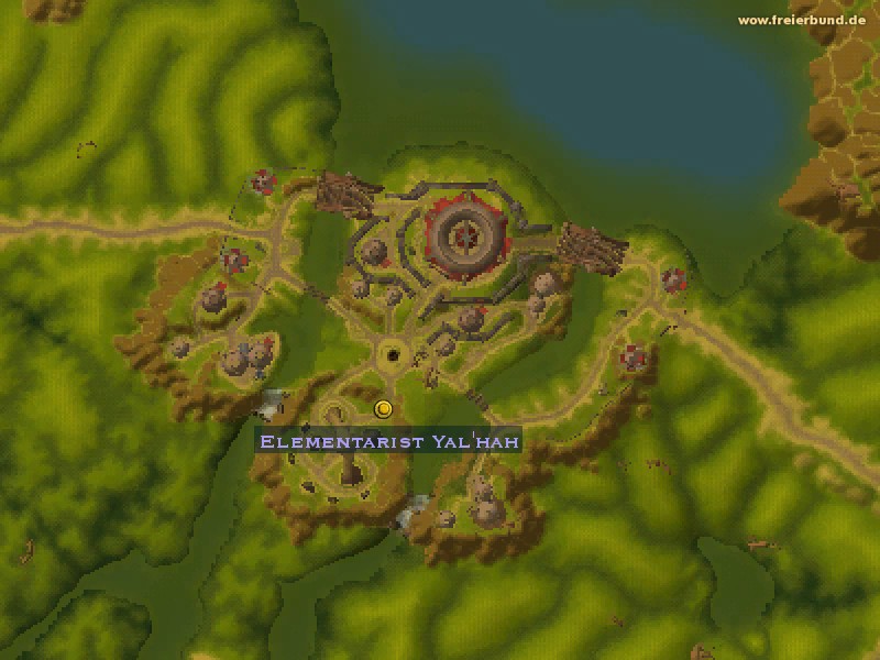 Elementarist Yal'hah (Elementalist Yal'hah) Quest NSC WoW World of Warcraft 