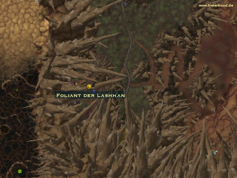 Foliant der Lashh'an (Lashh'an Tome) Quest-Gegenstand WoW World of Warcraft 