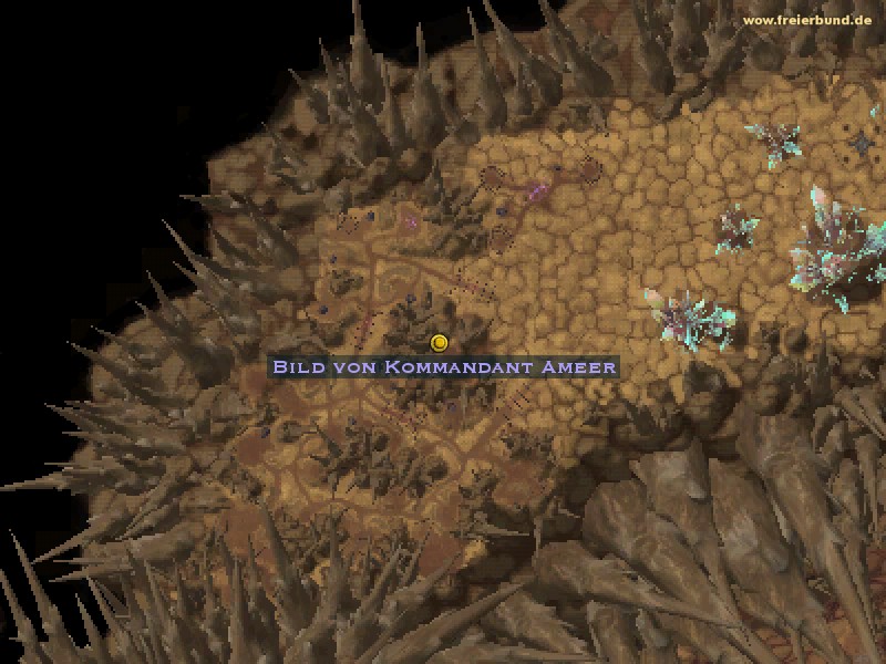 Bild von Kommandant Ameer (Image of Commander Ameer) Quest NSC WoW World of Warcraft 
