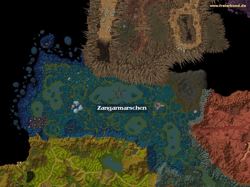 Zangarmarschen (Zangarmarsh) Zone WoW World of Warcraft 