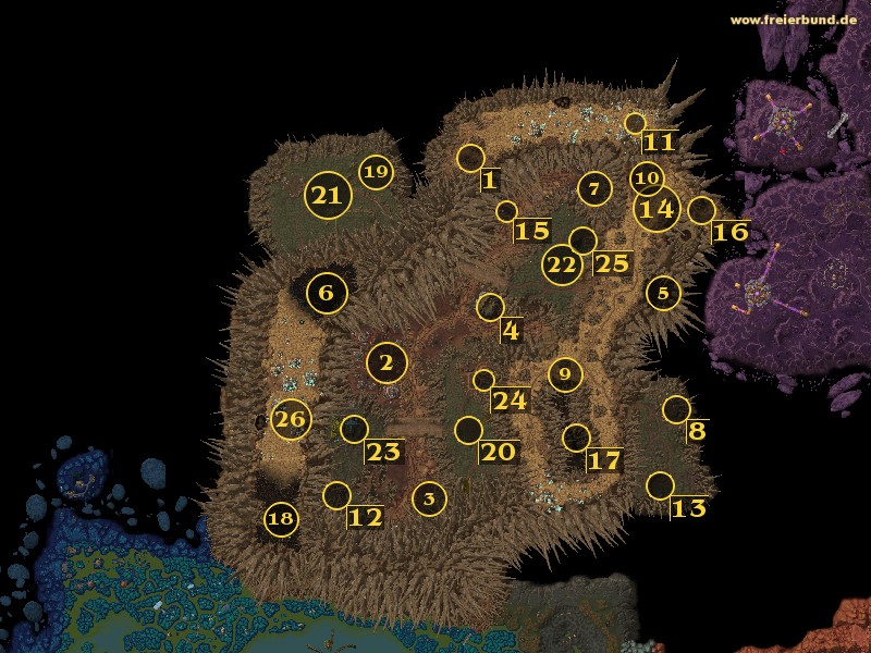 Erforscht Schergrat (Explore Blade's Edge Mountains) Erfolg WoW World of Warcraft 
