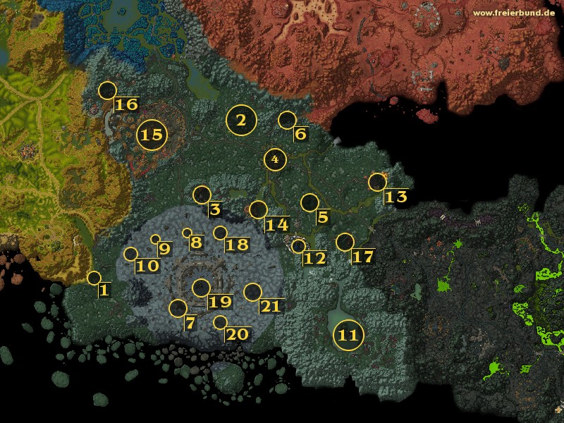 Erforscht die Wälder von Terokkar (Explore Terokkar Forest) Erfolg WoW World of Warcraft 