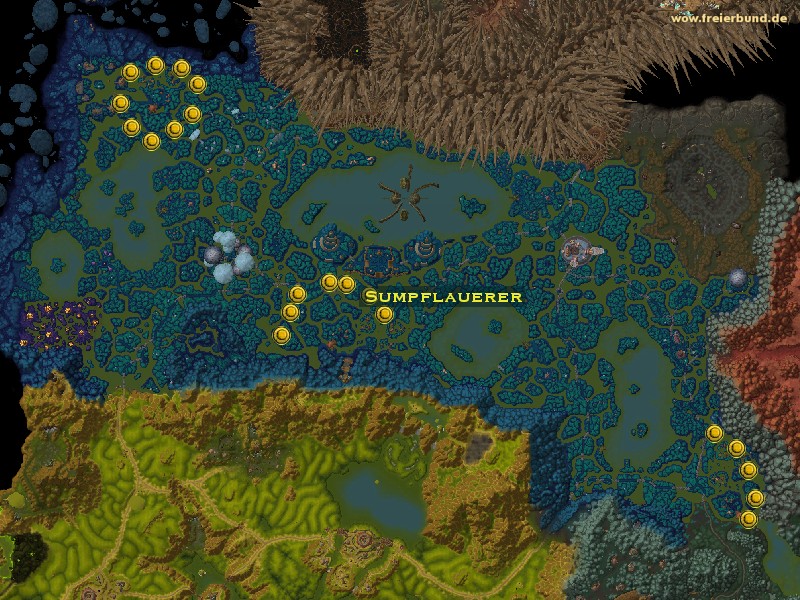Sumpflauerer (Bog Lurker) Monster WoW World of Warcraft 