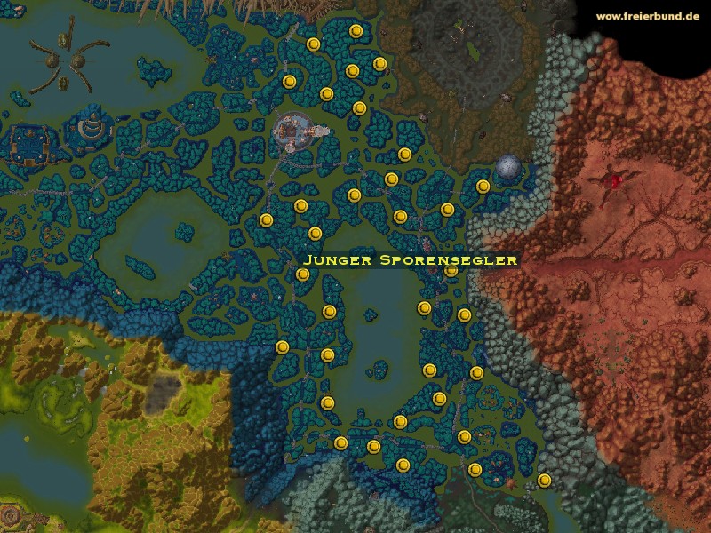 Junger Sporensegler (Young Sporebat) Monster WoW World of Warcraft 